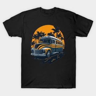 Vintage School Bus T-Shirt